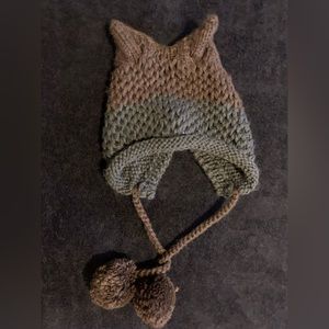 Knit Cat Ears Beanie